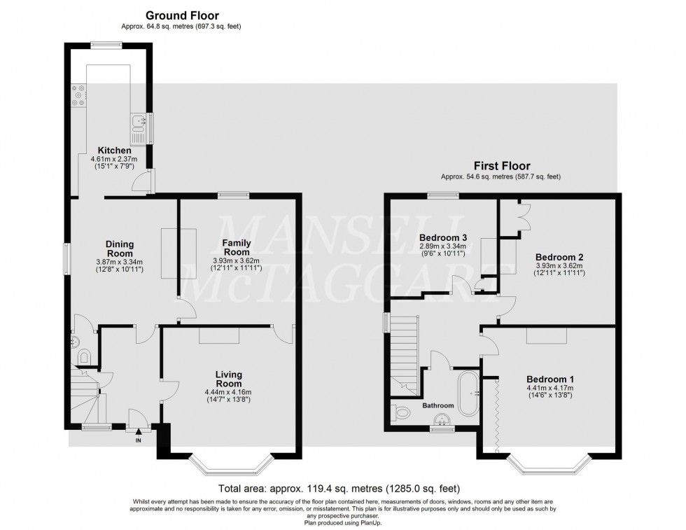 Floorplan for Dunnings Road, East Grinstead, RH19