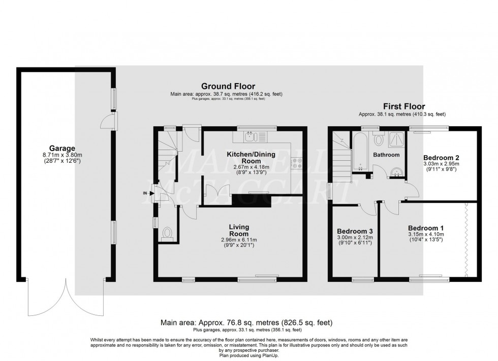 Floorplan for Pearson Road, Crawley, RH10