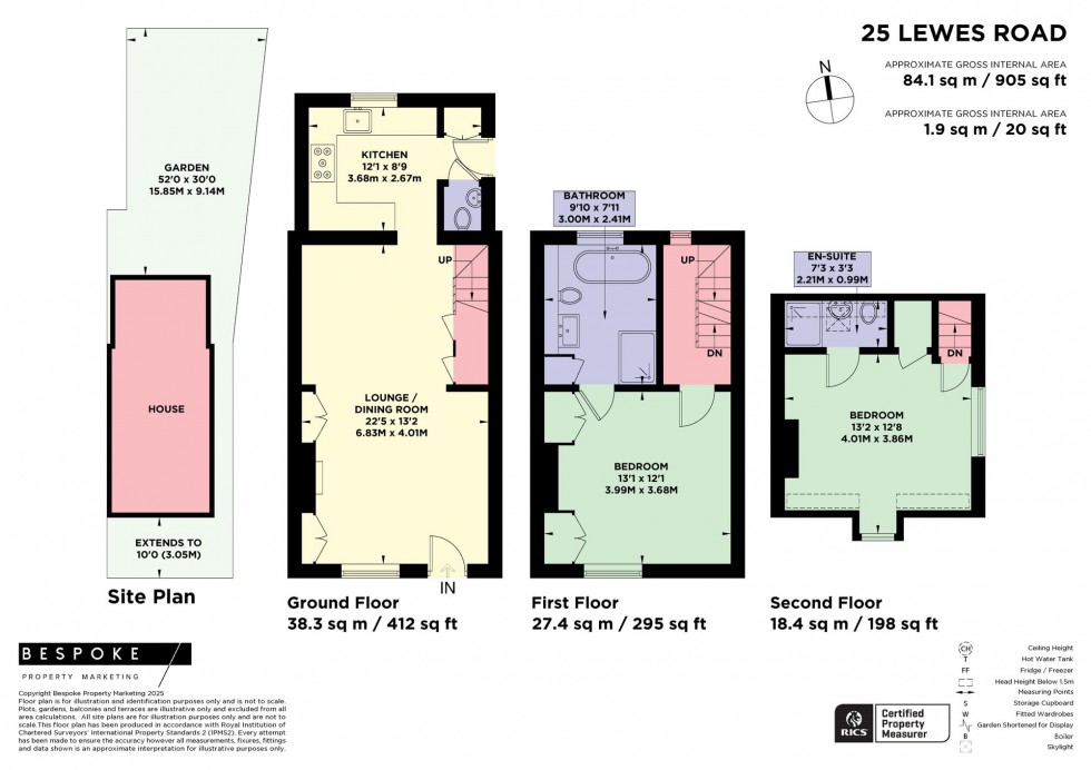 Floorplan for 25 Lewes Road, Ditchling, BN6