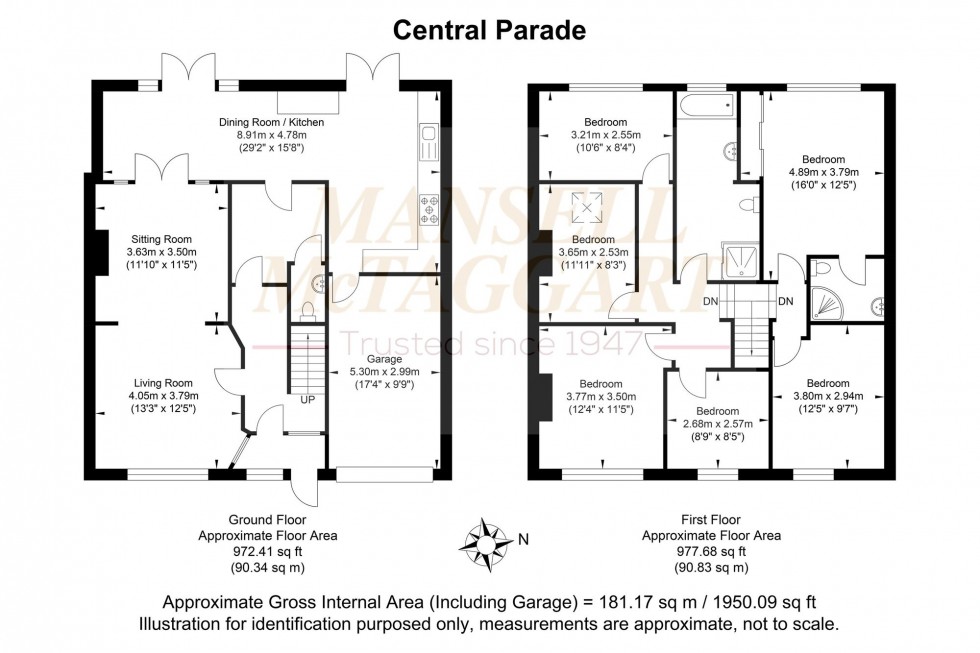 Floorplan for High Street, Maresfield, TN22