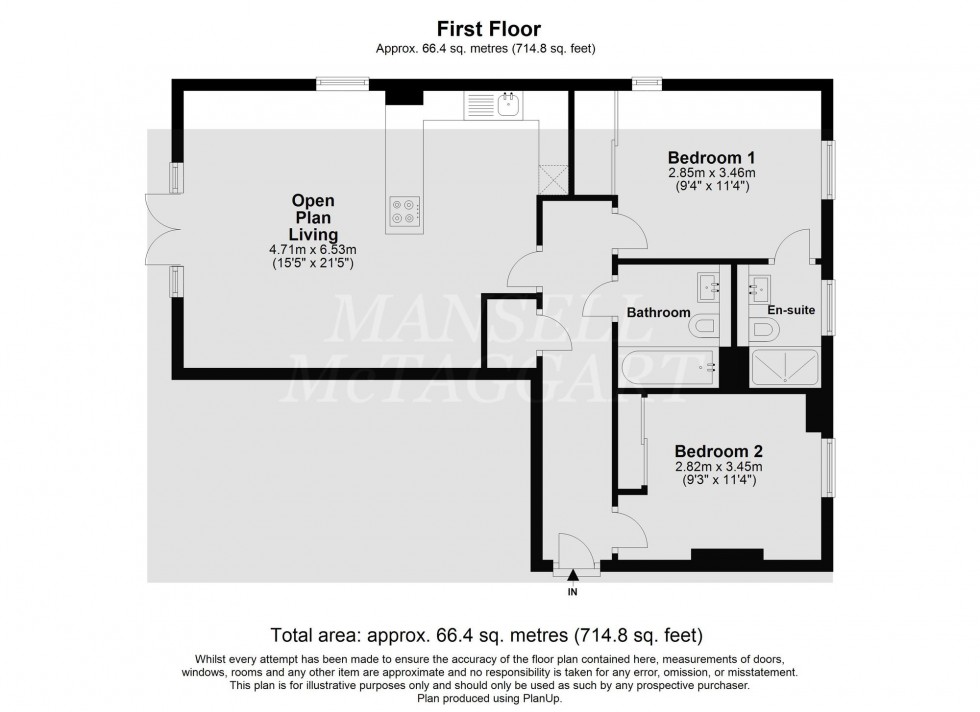 Floorplan for London Road, East Grinstead, RH19