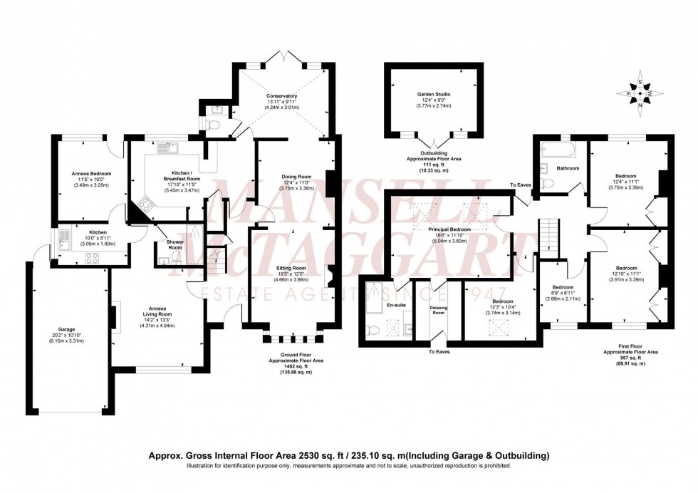 Floorplan for Inholmes Park Road, Burgess Hill, RH15