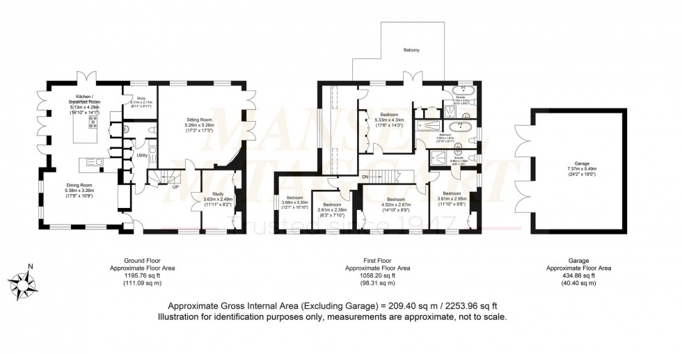 Floorplan for Lower Street, Fittleworth, RH20