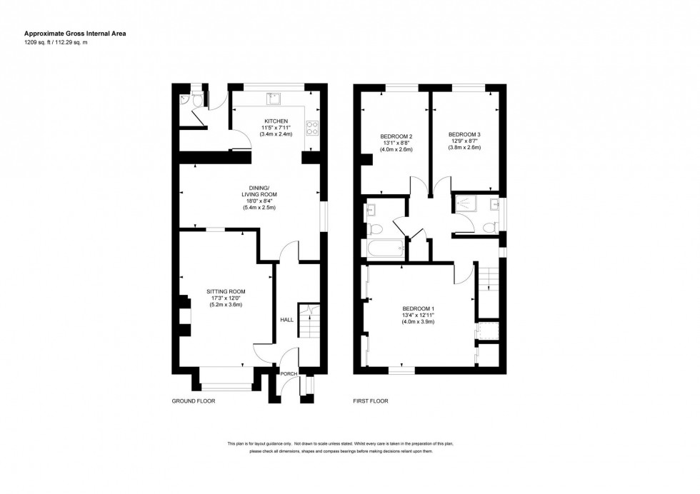 Floorplan for Bolney Road, Ansty, RH17