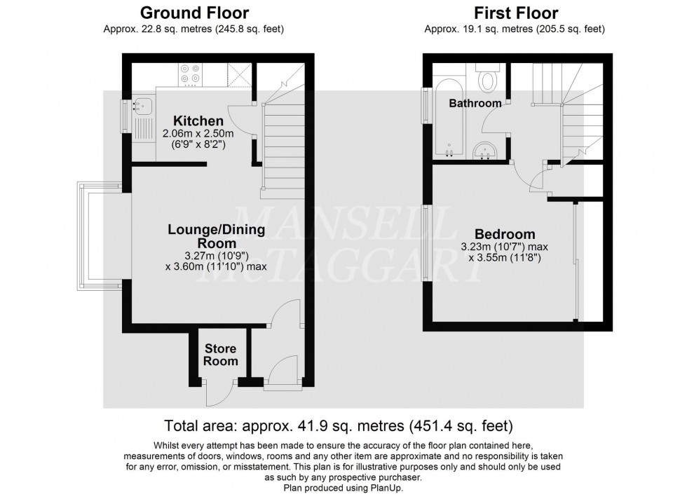 Floorplan for Lyon Close, Maidenbower, RH10