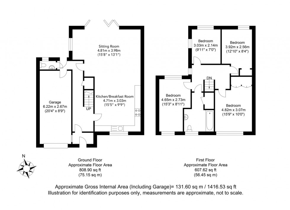 Floorplan for Christie Avenue, Ringmer, BN8