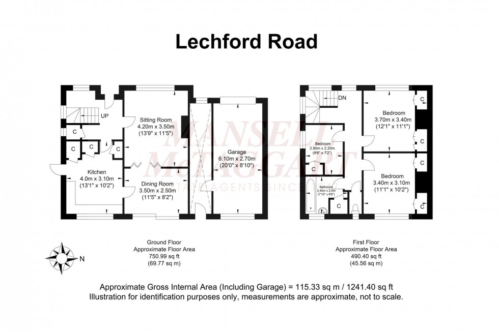 Floorplan for Lechford Road, Horley, RH6