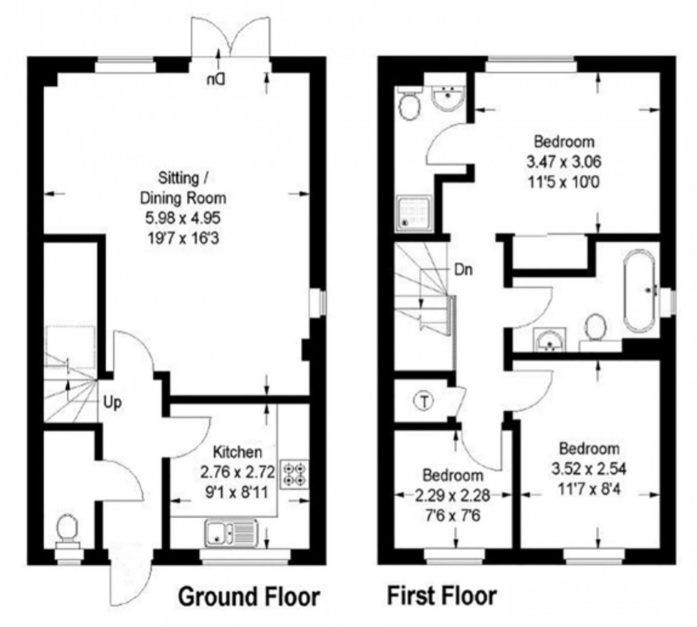 Floorplan for Crown Wood, Forest Row, RH18