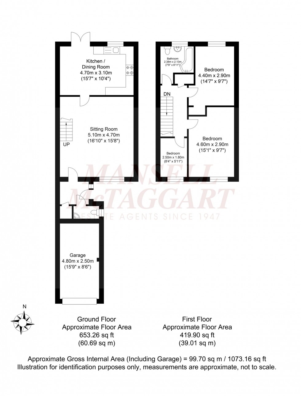 Floorplan for Oakwood, Partridge Green, RH13