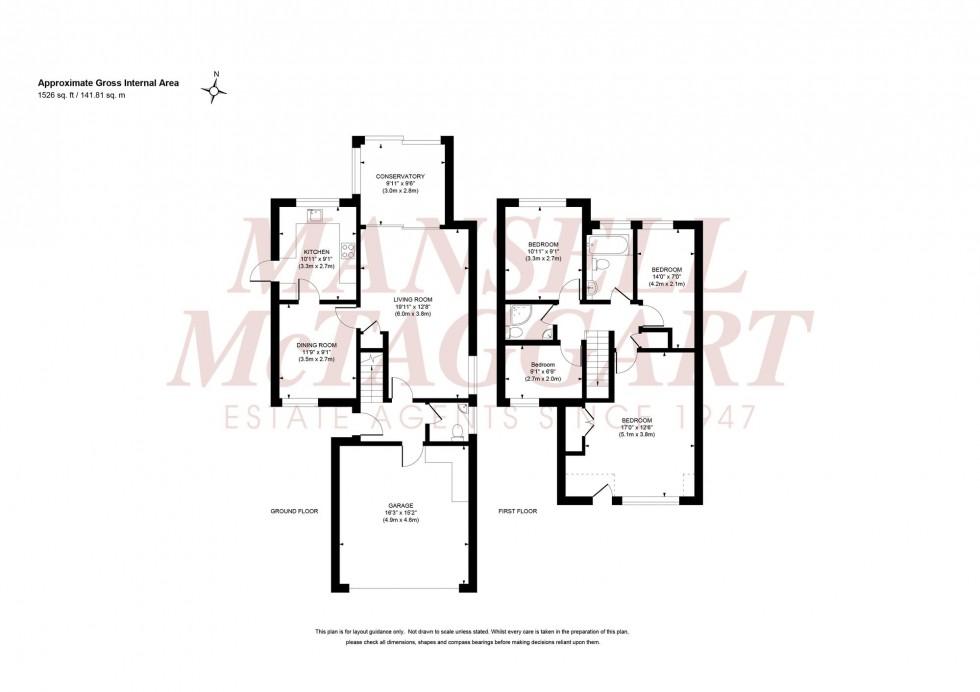 Floorplan for Cold Waltham Lane, Burgess Hill, RH15