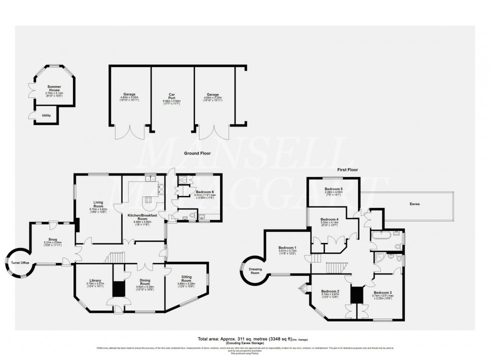 Floorplan for Dunnings Road, East Grinstead, RH19