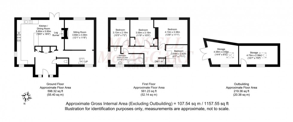 Floorplan for Balls Green, Withyham, TN7