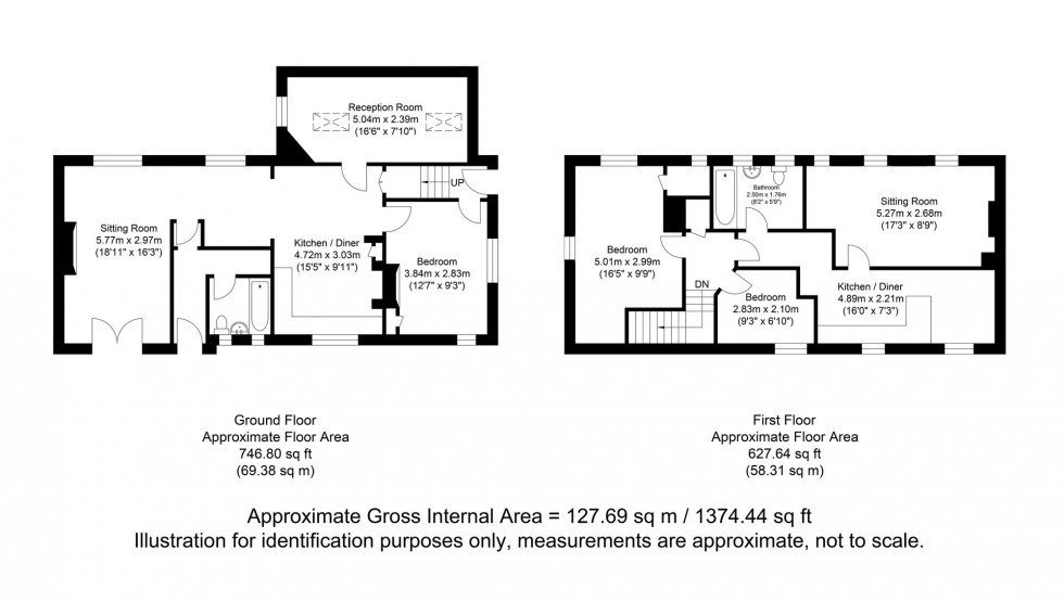 Floorplan for Barcombe Mills, Barcombe, BN8