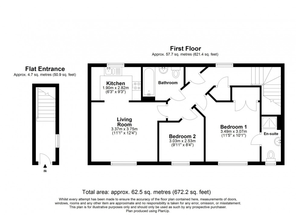 Floorplan for Albion Way, Edenbridge, TN8