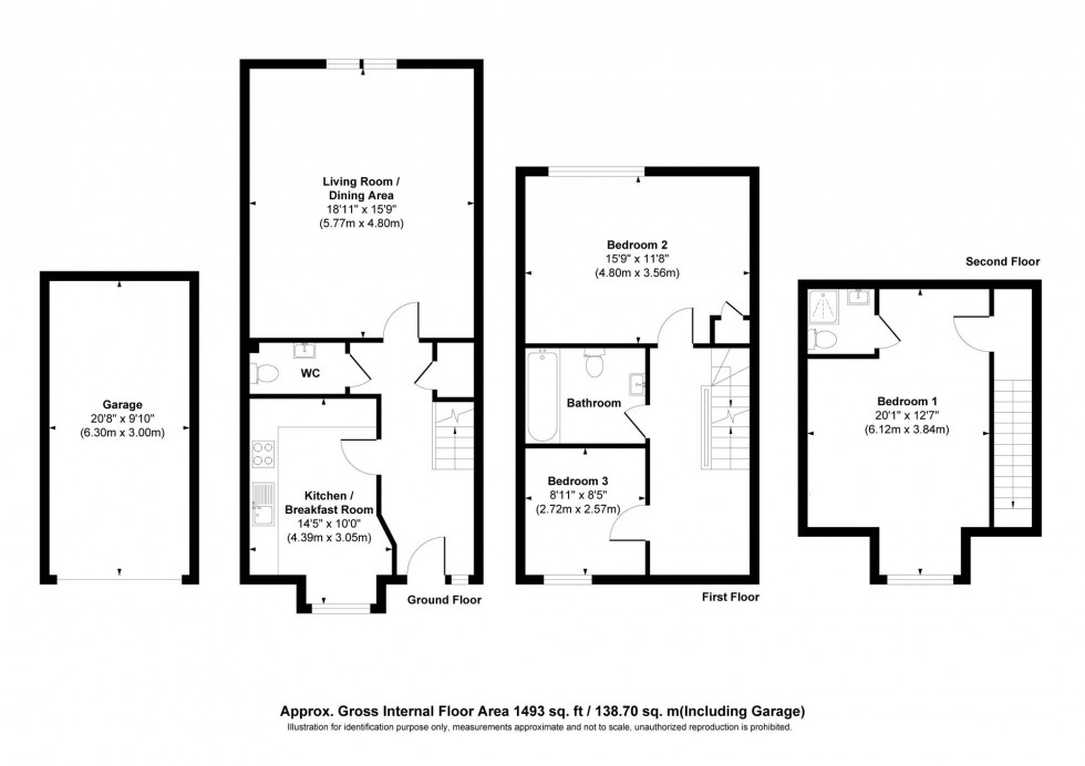 Floorplan for Buttinghill Drive, Cuckfield, RH17