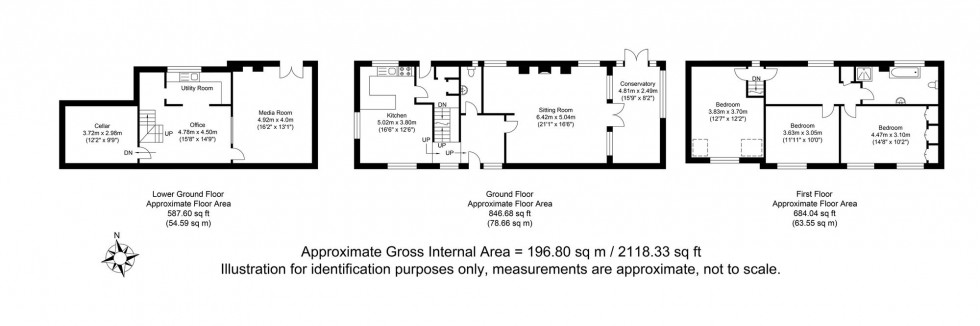 Floorplan for Buttsfield Lane, East Hoathly, BN8