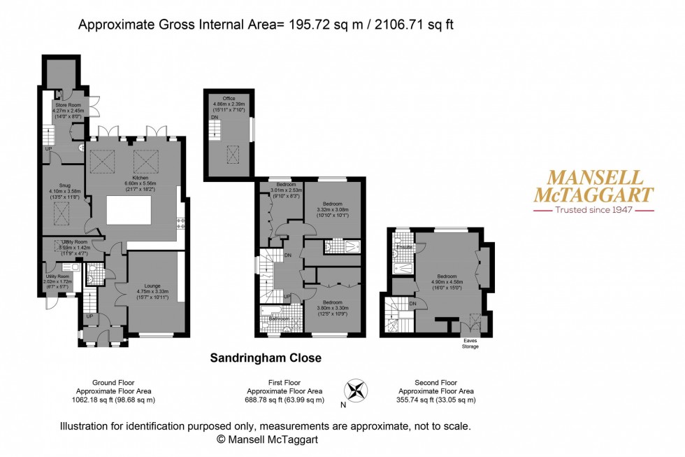 Floorplan for Sandringham Drive, Hove, BN3