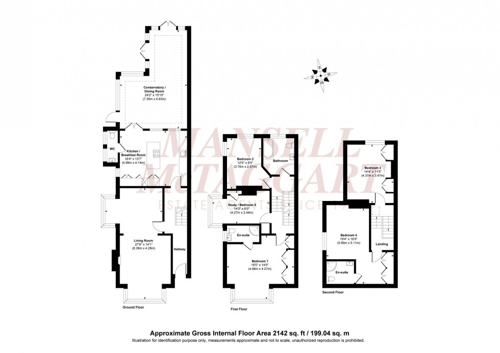 Floorplan for Junction Road, Burgess Hill, RH15