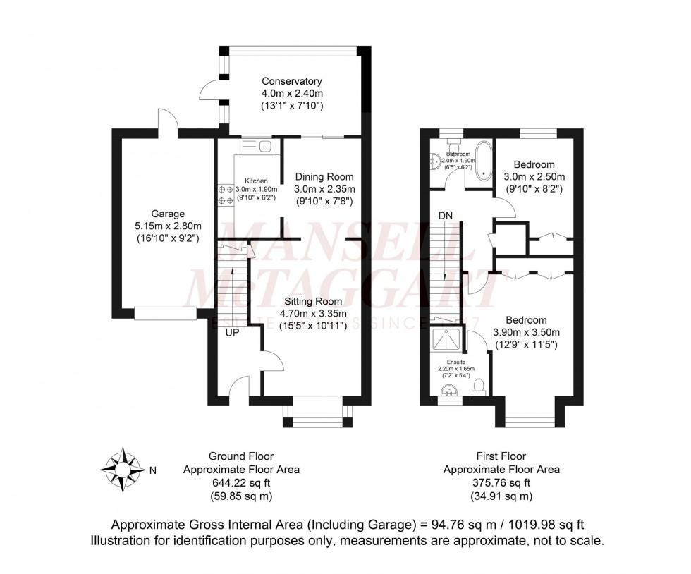 Floorplan for Skylark View, Horsham, RH12