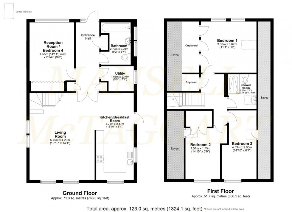 Floorplan for Park Crescent, Forest Row, RH18