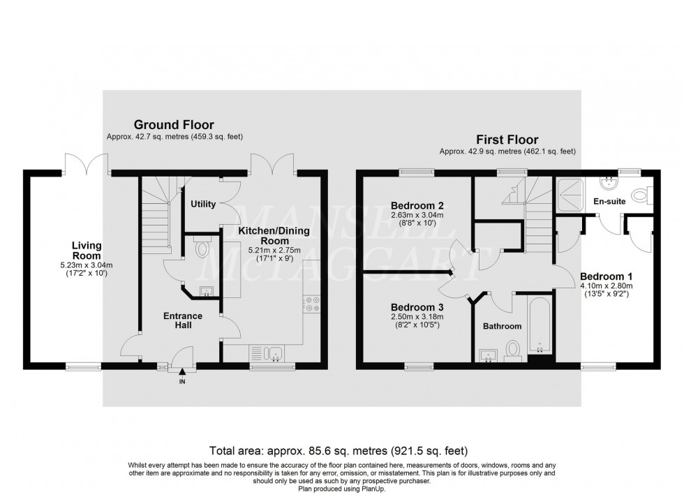 Floorplan for Thursby Close, Copthorne, RH10