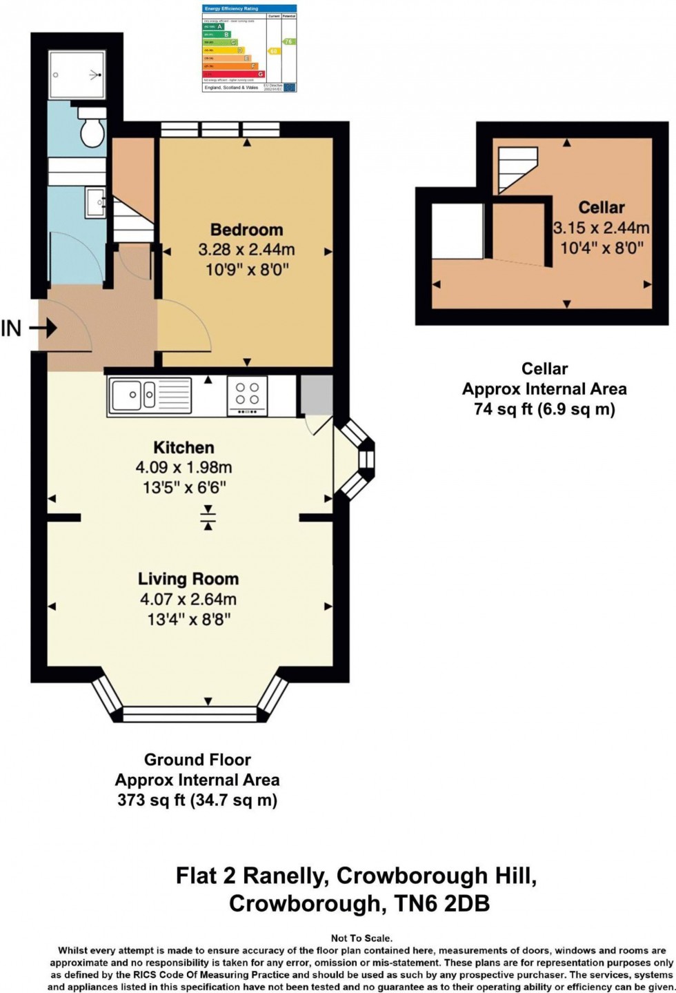 Floorplan for Crowborough Hill, Beecholme Crowborough Hill, TN6