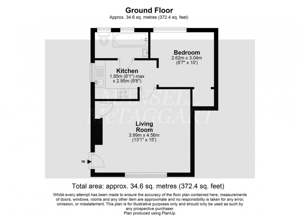 Floorplan for Sackville Gardens, East Grinstead, RH19