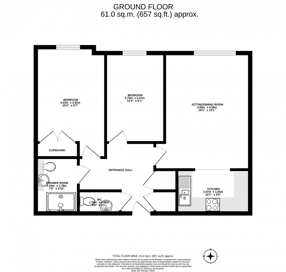 Floorplan for Commonwealth Drive, Choda House Commonwealth Drive, RH10