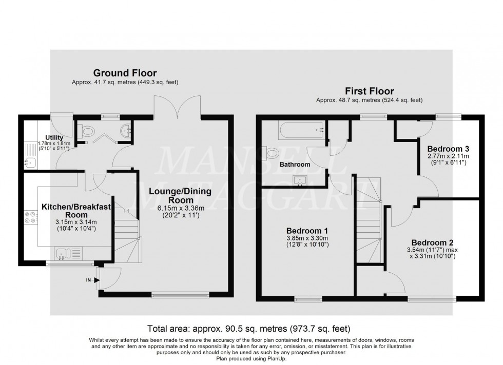 Floorplan for Holtye Road, East Grinstead, RH19