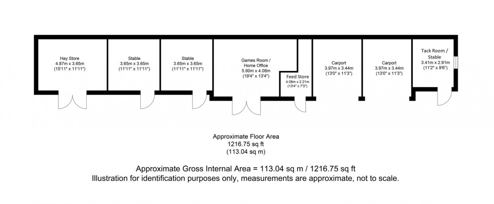 Floorplan for Whitesmith, Lewes, BN8