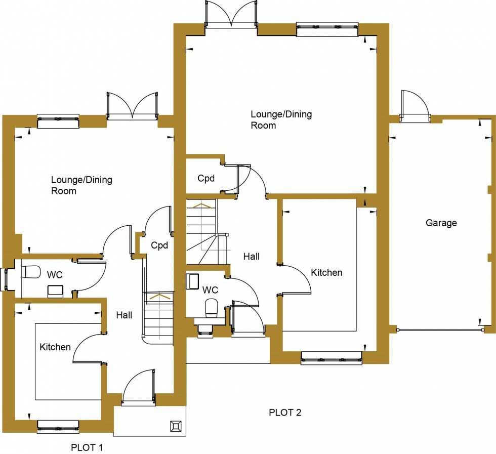 Floorplan for Coldharbour Road, Upper Dicker, BN27