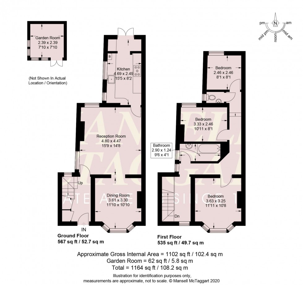 Floorplan for Station Approach East, Hassocks, BN6