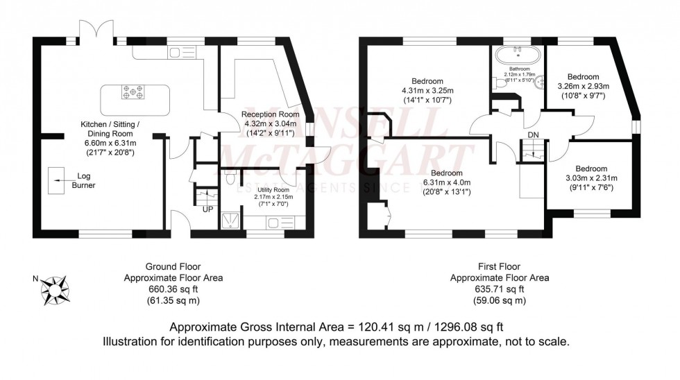 Floorplan for Warnham Rise, Brighton, BN1