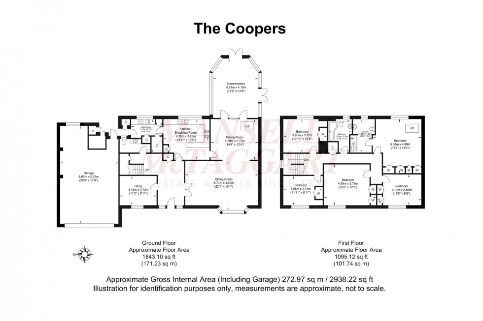 Floorplan for 6 The Coopers, Itchingfield, RH13