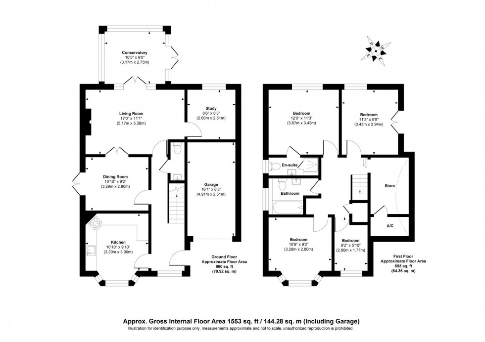 Floorplan for Whitemans Green, Cuckfield, RH17