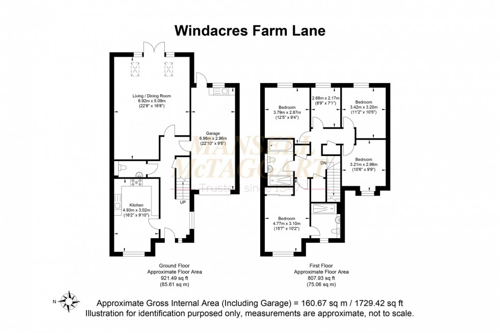 Floorplan for Windacres Farm Lane, Rudgwick, RH12