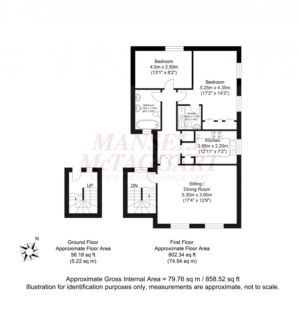 Floorplan for Goodwyns Place, Dorking, RH4