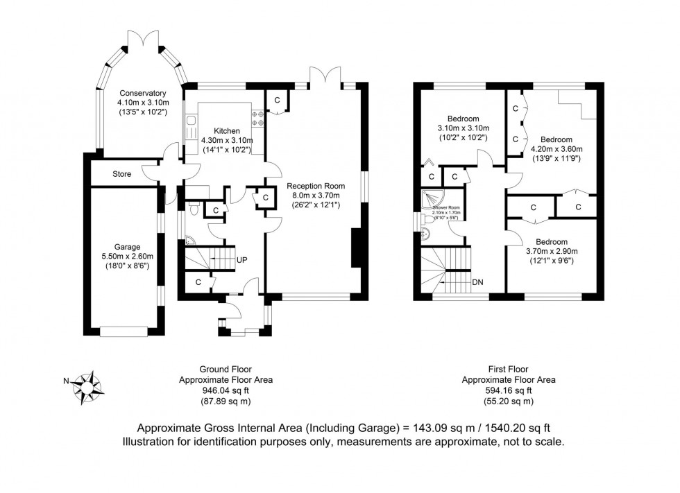 Floorplan for Bryants Field, Crowborough, TN6