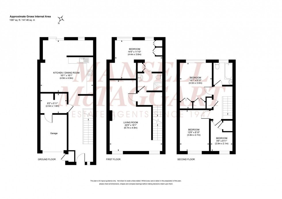 Floorplan for Doubledays, Burgess Hill, RH15