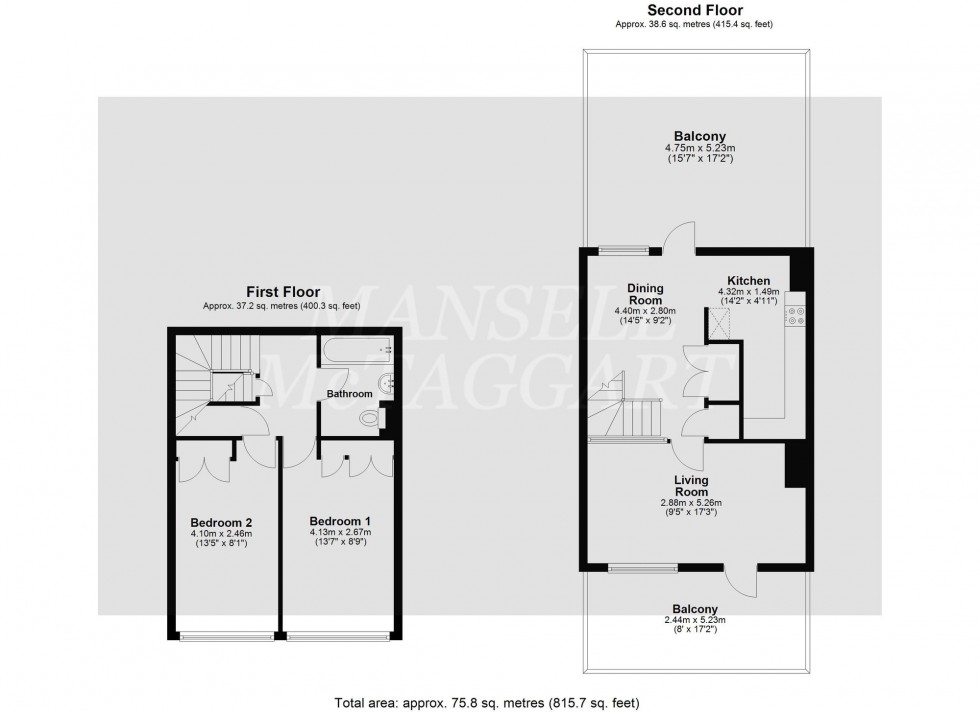 Floorplan for Turnpike Place, Crawley, RH11