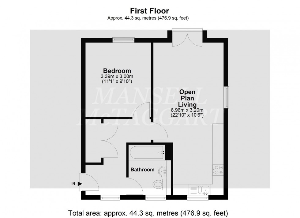 Floorplan for Bensons Hill Road, Pease Pottage, RH11