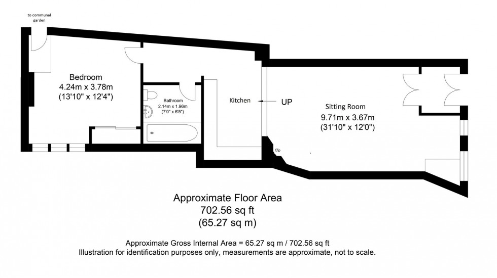 Floorplan for High Street, Lewes, BN7