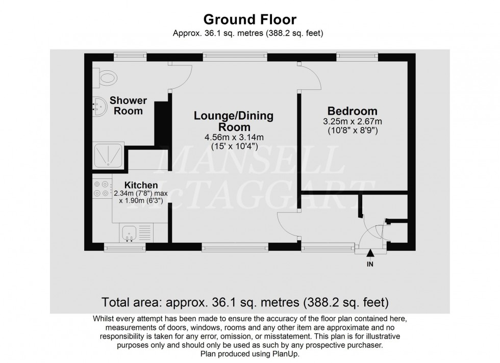 Floorplan for The Vintry, Nutley, TN22