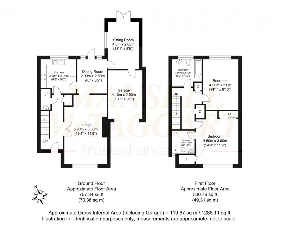 Floorplan for Court Meadow, Rotherfield, TN6