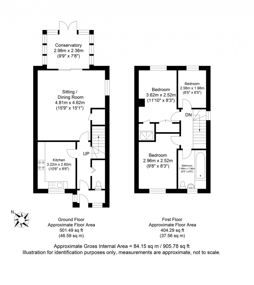 Floorplan for The Grange, Barcombe, BN8