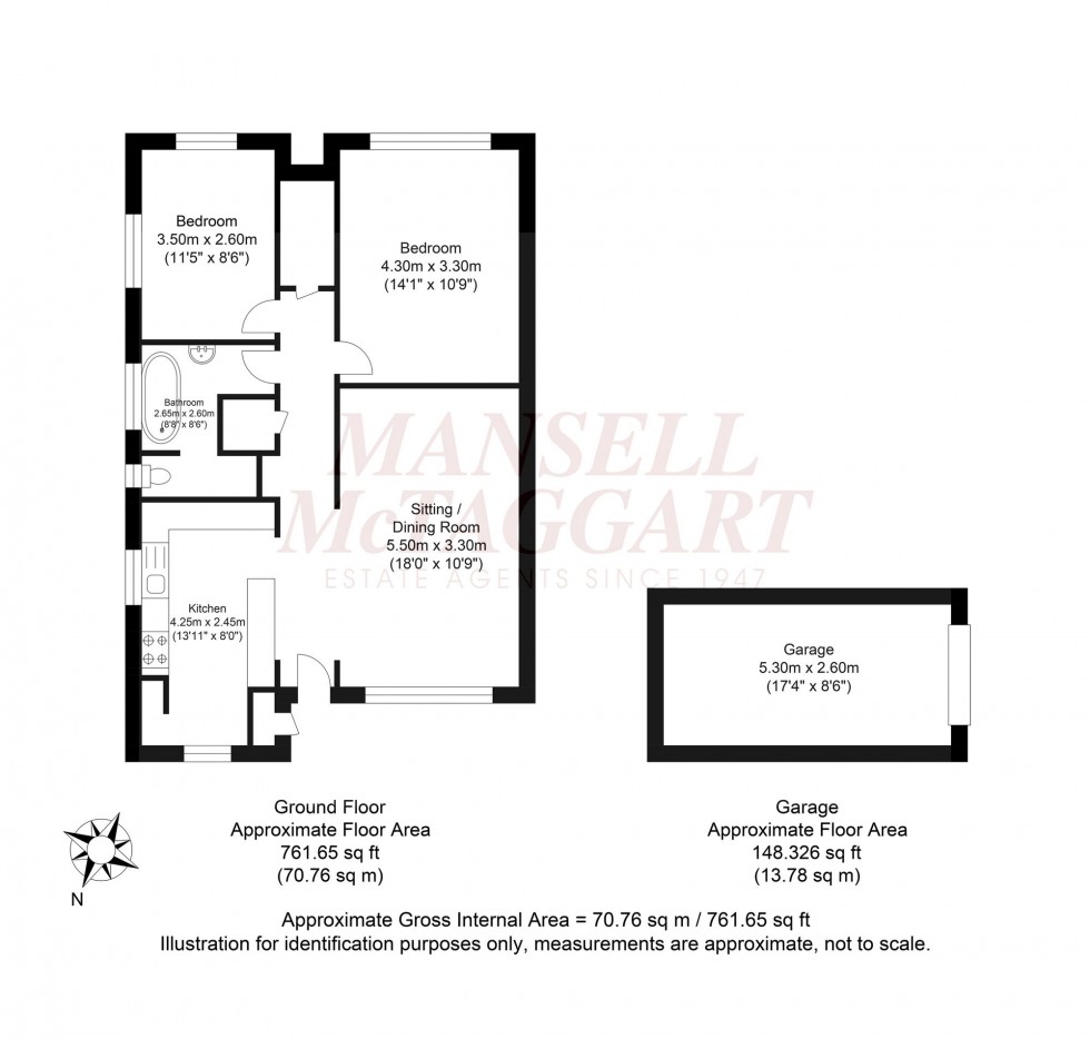 Floorplan for Crawley Road, Horsham, RH12