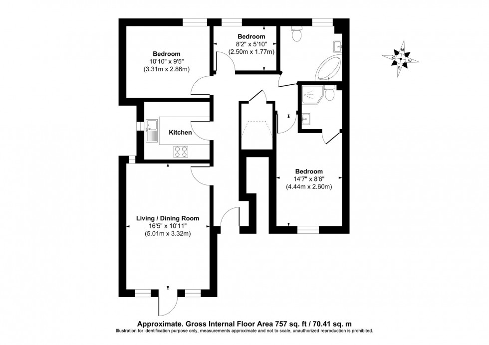 Floorplan for Gordon Road, Haywards Heath, RH16