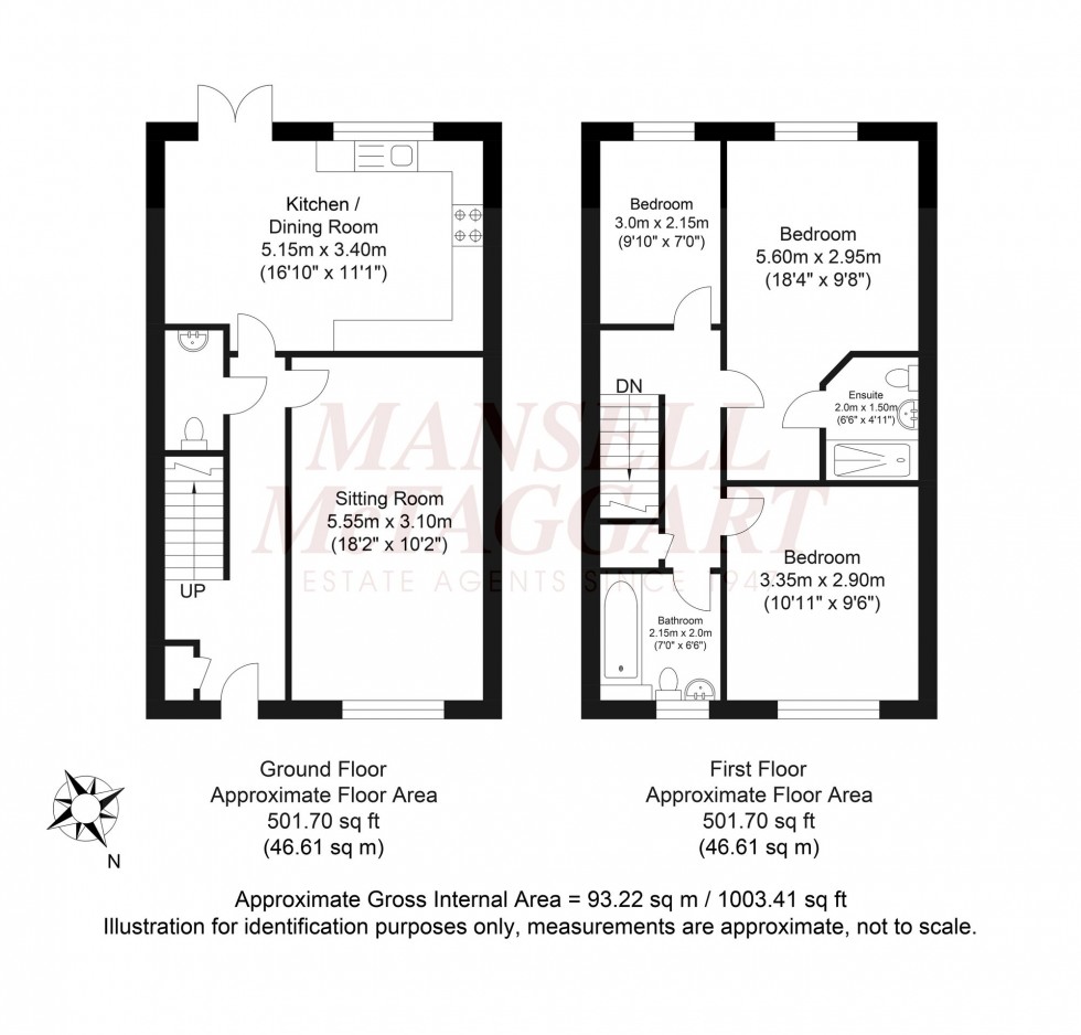 Floorplan for Low Weald Lane, Broadbridge Heath, RH12