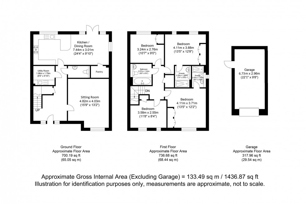 Floorplan for Lakeside, South Chailey, BN8