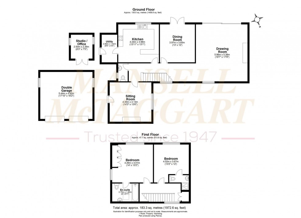 Floorplan for Shortbridge Road, Piltdown, TN22